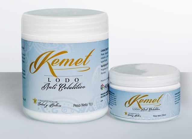Kemet Lodo Anti Celulítico en envases de 1 litro y de 250 ml